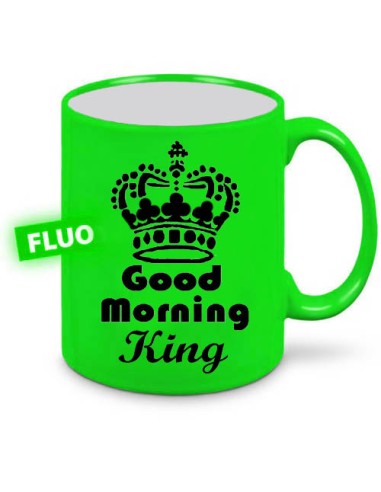 Tazza Fluo Verde King