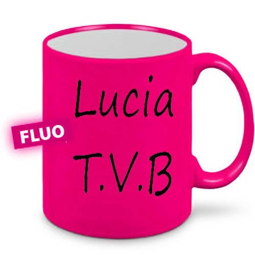 Tazza Fluo Fucsia