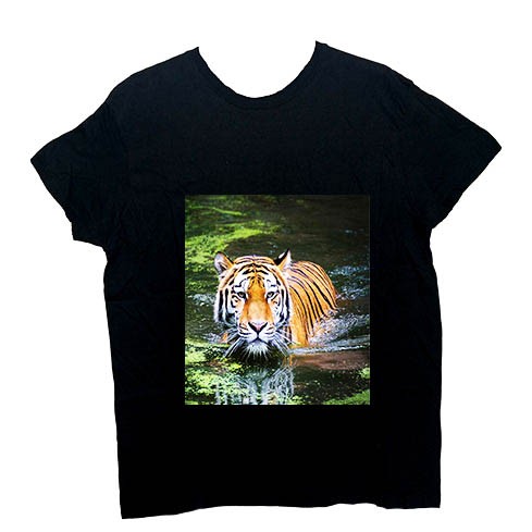 T-Shirt Adulto in Cotone Nero