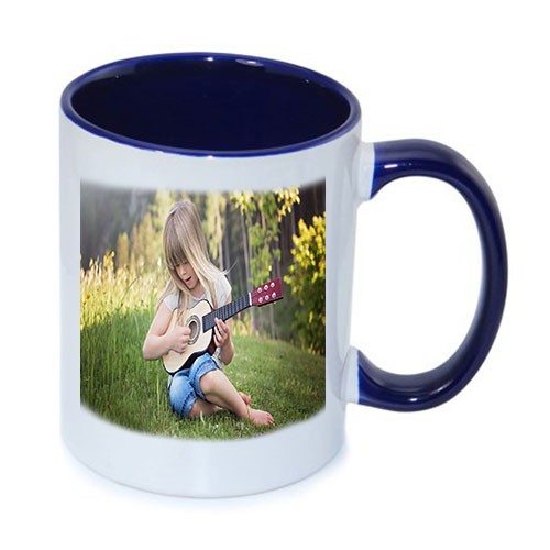 Tazza Interno e Manico blu Navy